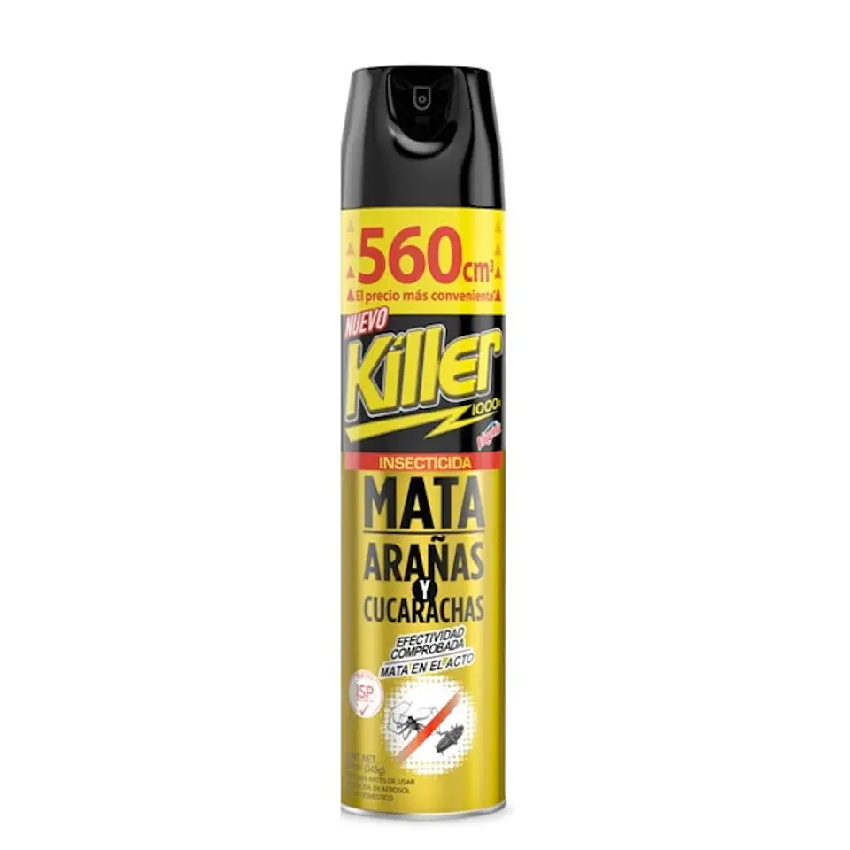 Insecticida - mata arañas y cucarachas 560 ML -KILLER 1