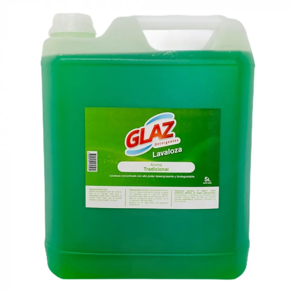 Lavaloza concentrado 5 LT -GLAZ 1