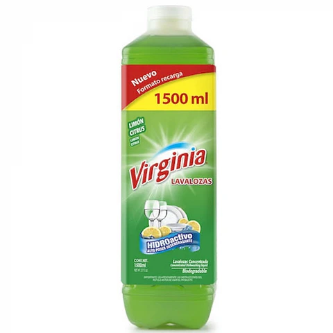 Lavaloza desengrasante 1500 ML -VIRGINIA