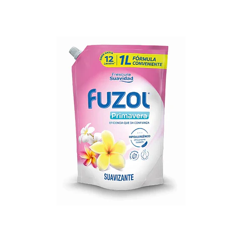 Suavizante hipoalergénico de ropa primavera doypack 1 LT -FUZOL