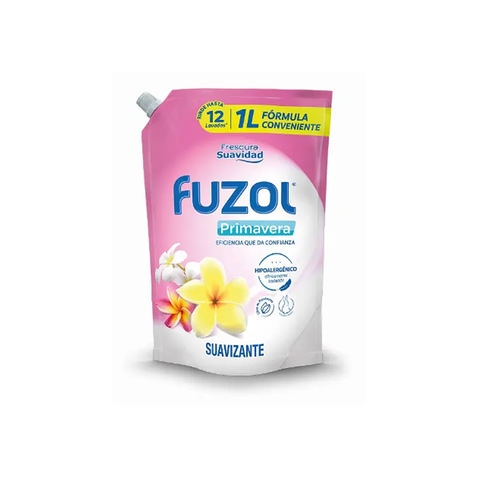 Suavizante hipoalergénico de ropa primavera doypack 1 LT -FUZOL 1