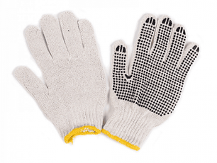 Guante algodón pigmentado 2 hebras PAR -BLACKBULL