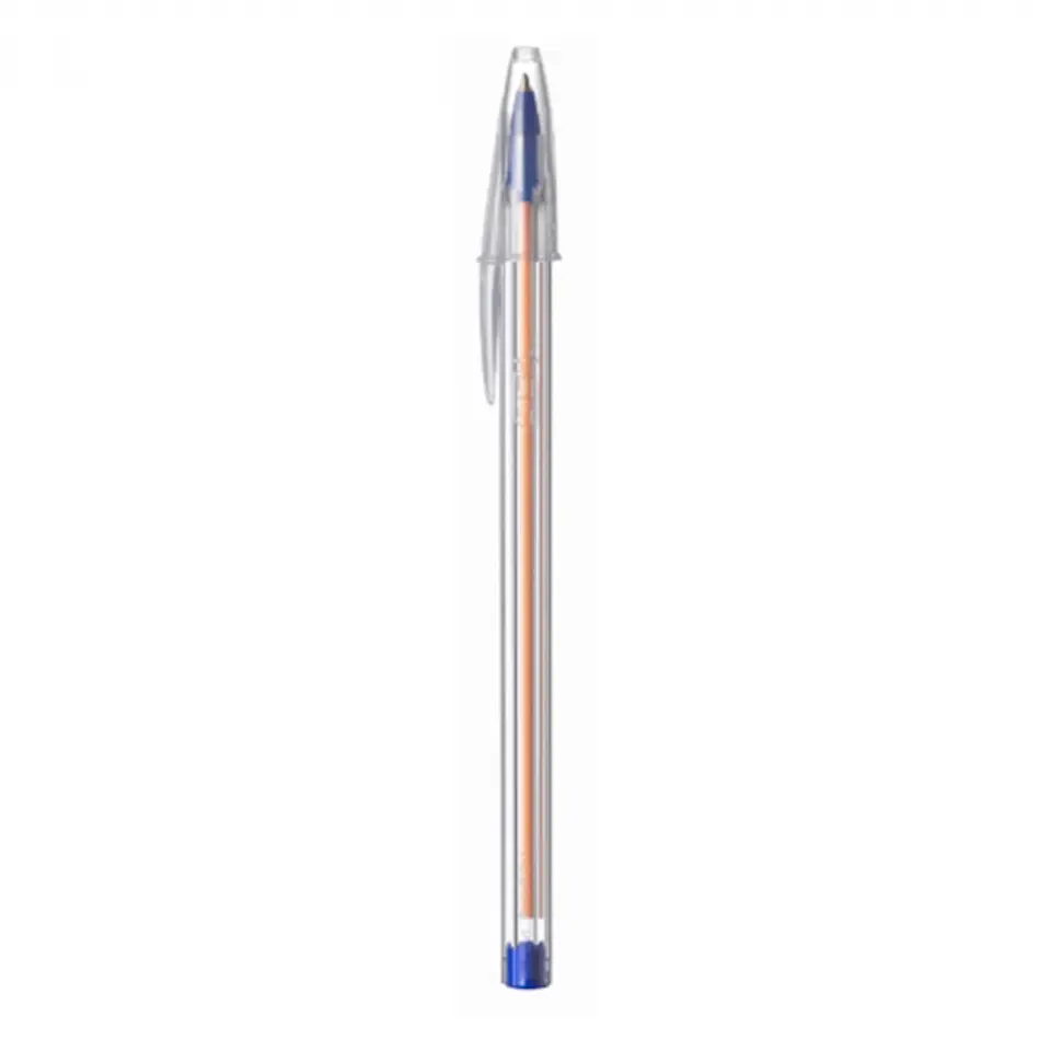 Lápiz pasta punta fina orange AZUL -BIC 1
