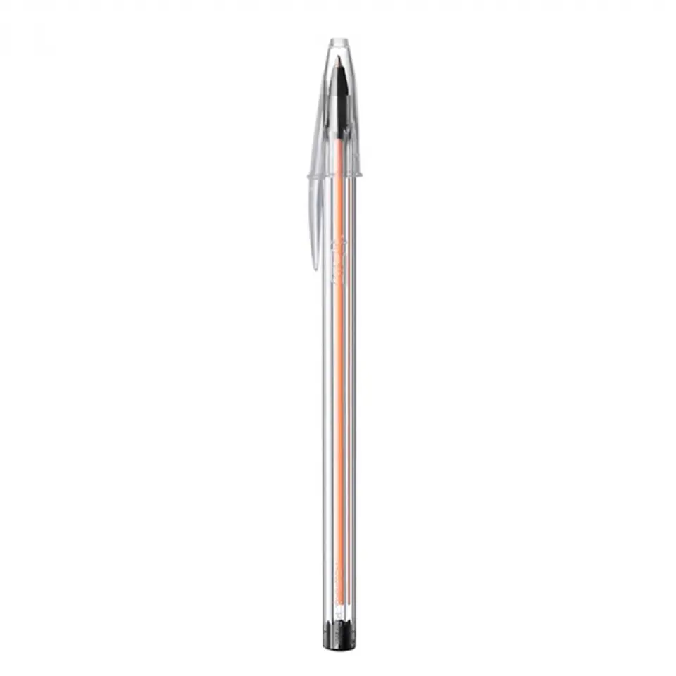 Lápiz pasta punta fina orange NEGRO -BIC 1