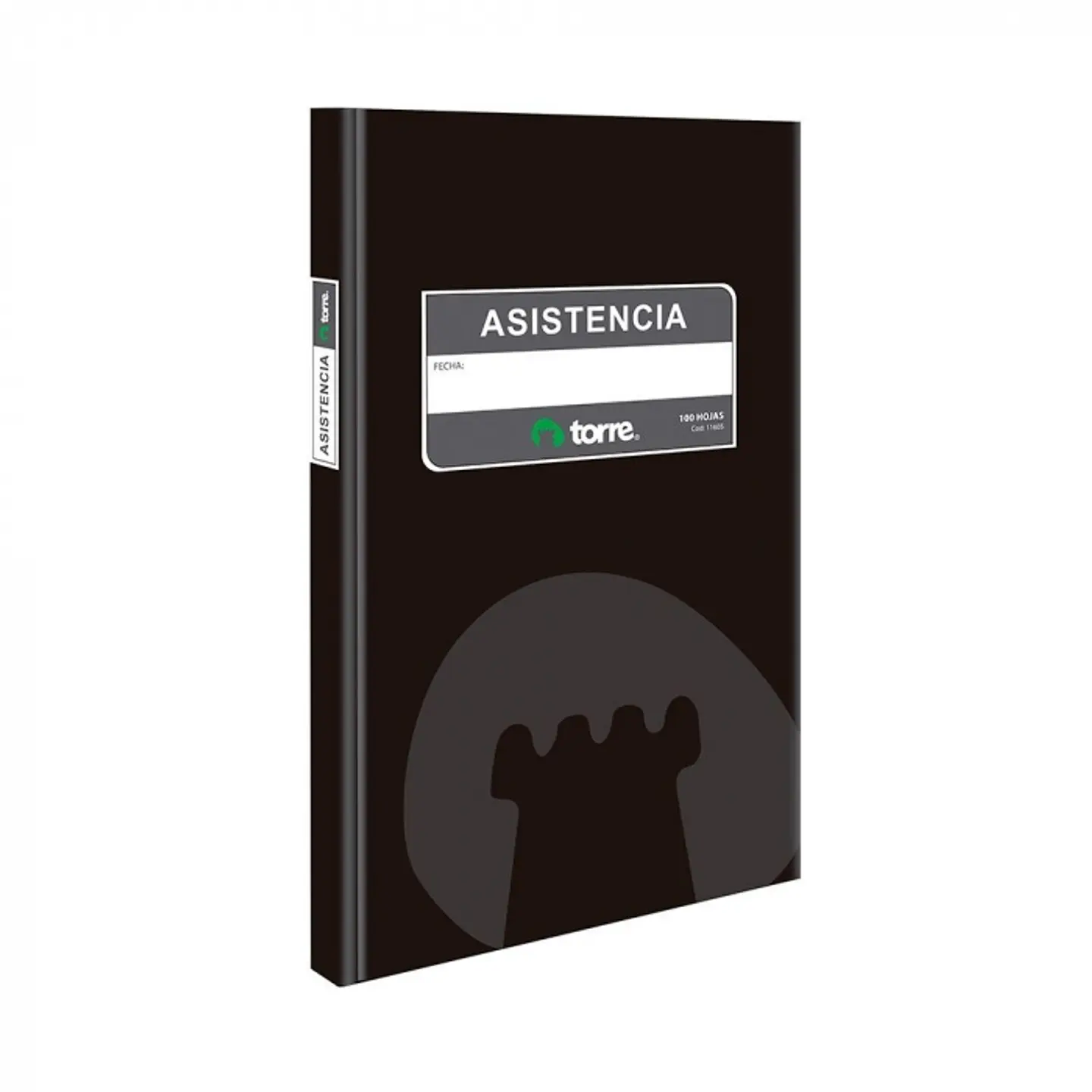 Libro de asistencia tapa dura 100 HJS -TORRE 1
