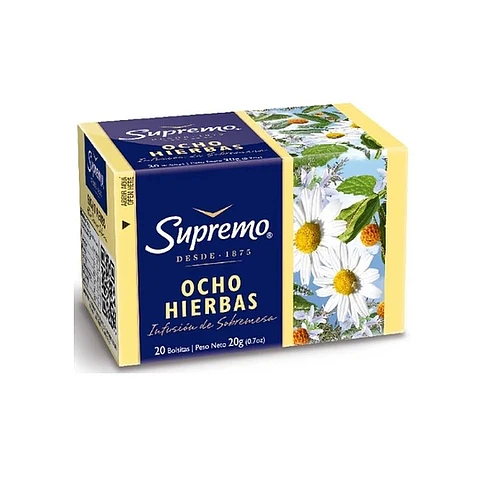 Té hierbas surtido 20 BOLSAS -SUPREMO
