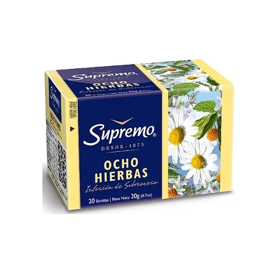 Té hierbas surtido 20 BOLSAS -SUPREMO 1