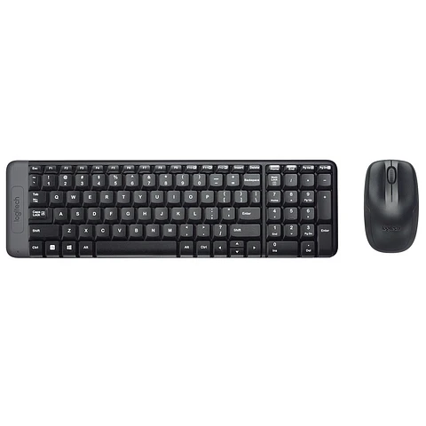 Kit de teclado y mouse inalámbrico Logitech MK220