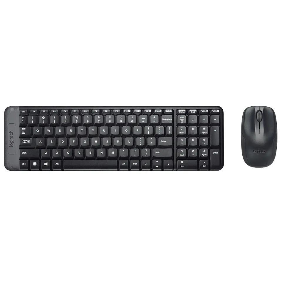 Kit de teclado y mouse inalámbrico Logitech MK220 1