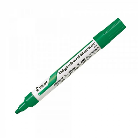 Marcador pizarra metálico recargable punta redonda VERDE -PILOT