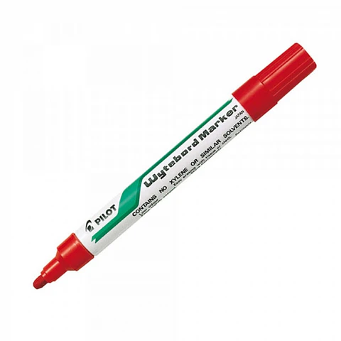 Marcador pizarra metálico recargable punta redonda ROJO -PILOT