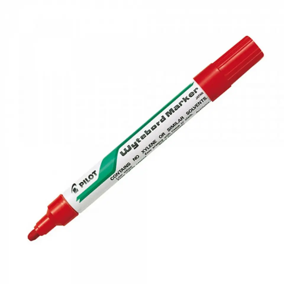 Marcador pizarra metálico recargable punta redonda ROJO -PILOT 1