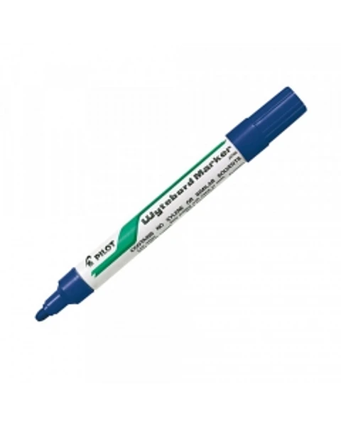 Marcador pizarra metálico recargable punta redonda AZUL -PILOT