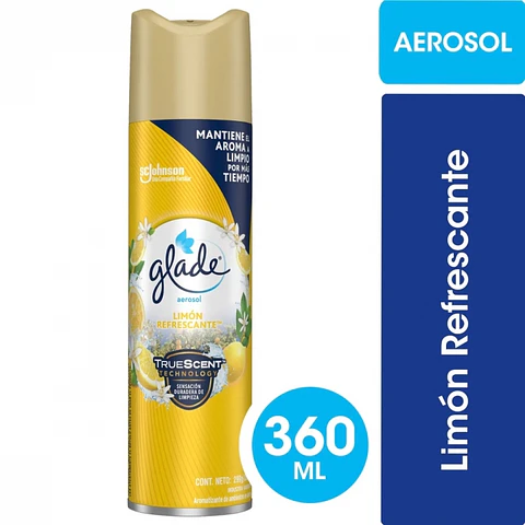 Desodorante Ambiental -GLADE- limon 360 ML