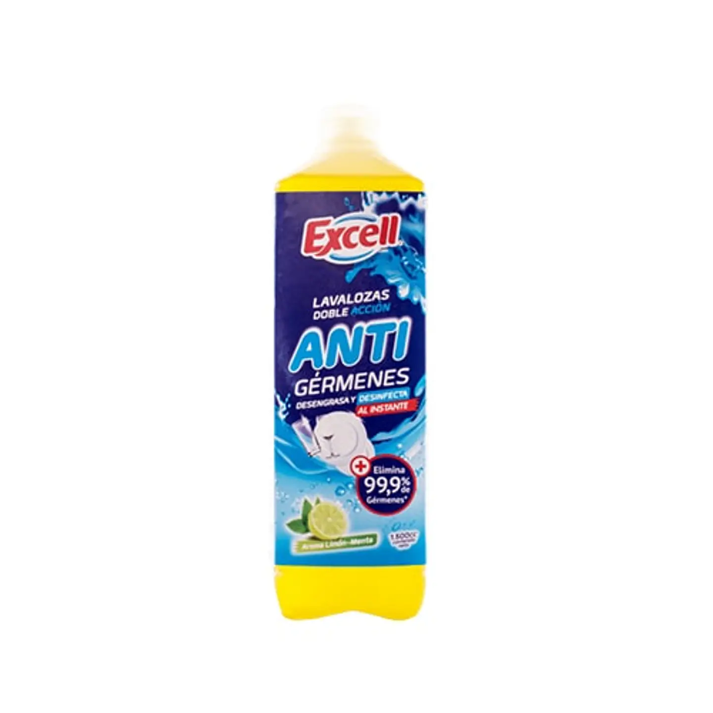 Lavaloza desengrasante c/ desinfectante 1500 ML -EXCELL 1