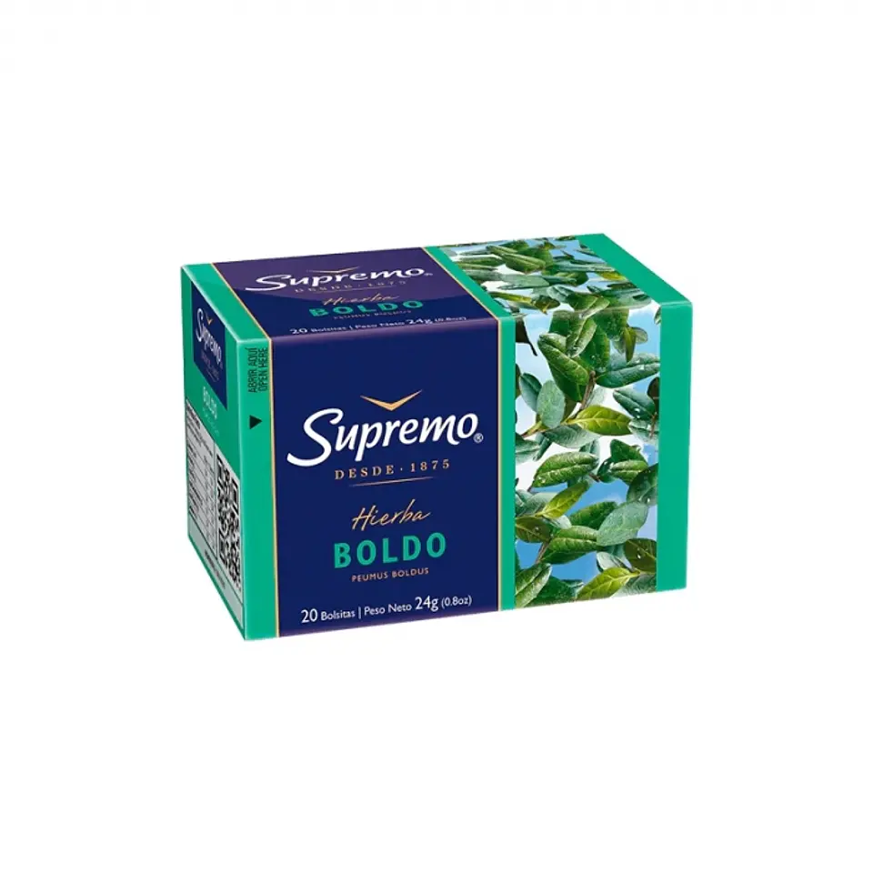 Té hierbas boldo 20 BOLSAS -SUPREMO 1