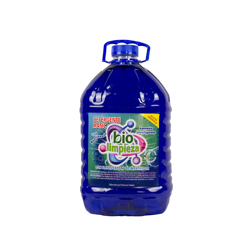 Detergente matic bio limpieza 5 LITROS -MATIC BIO 1