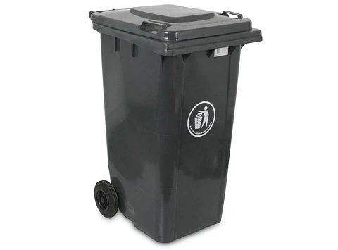 Contenedor de basura con tapa 240 lt c/2 ruedas -GENÉRICO