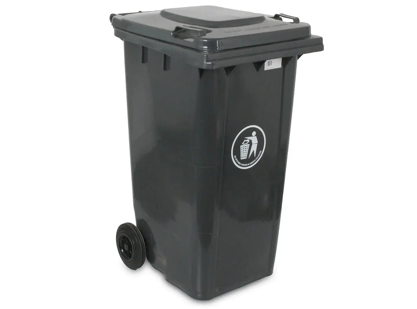Contenedor de basura con tapa 240 lt c/2 ruedas -GENÉRICO 1