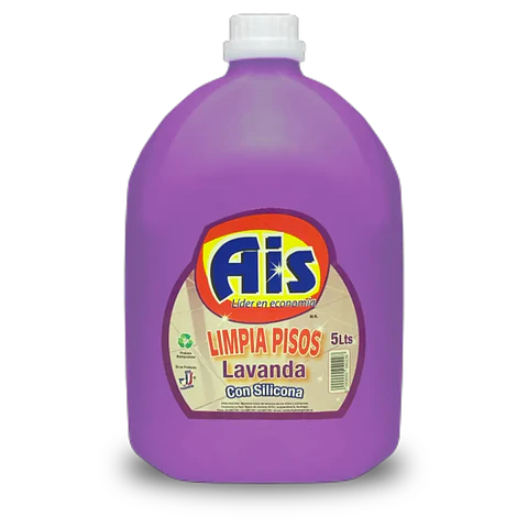 Limpiapiso Ais Lavanda con silicona 5 L
