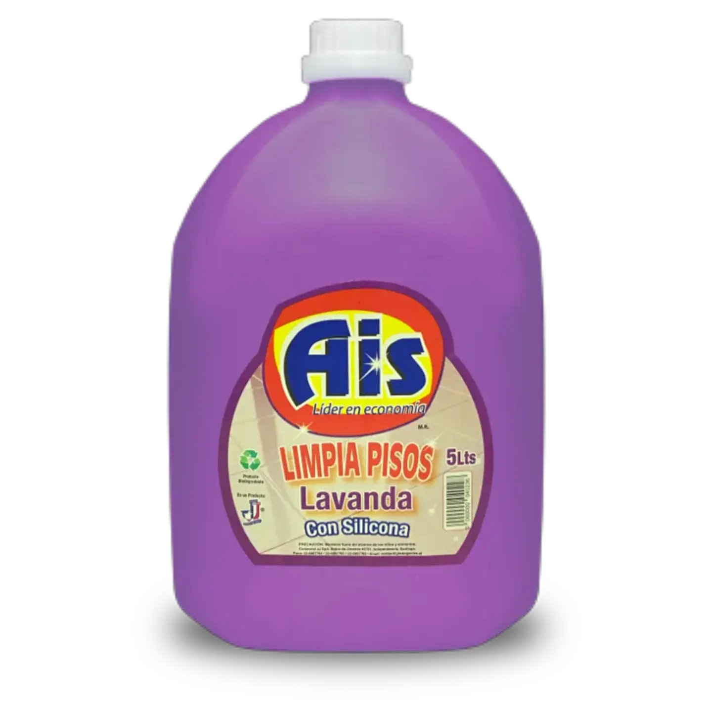 Limpiapiso Ais Lavanda con silicona 5 L 1