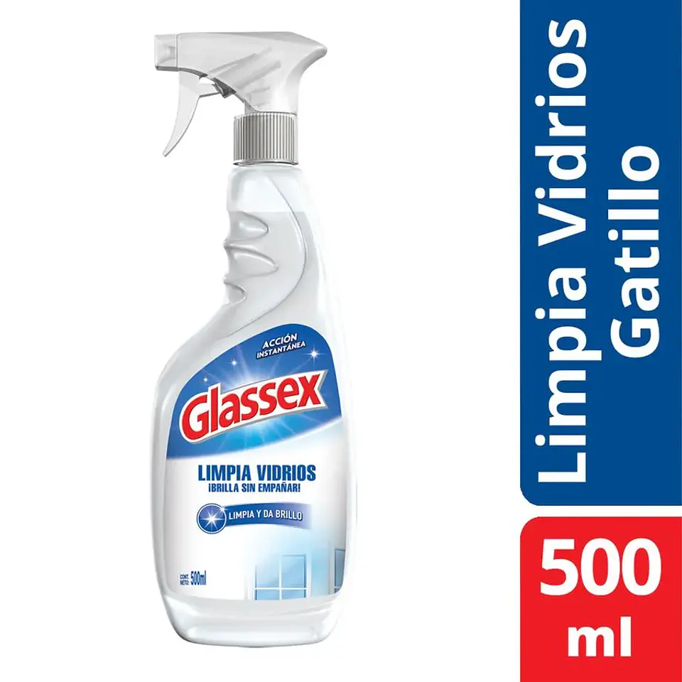 Limpiavidrios con gatillo 500 ML -GLASSEX 1