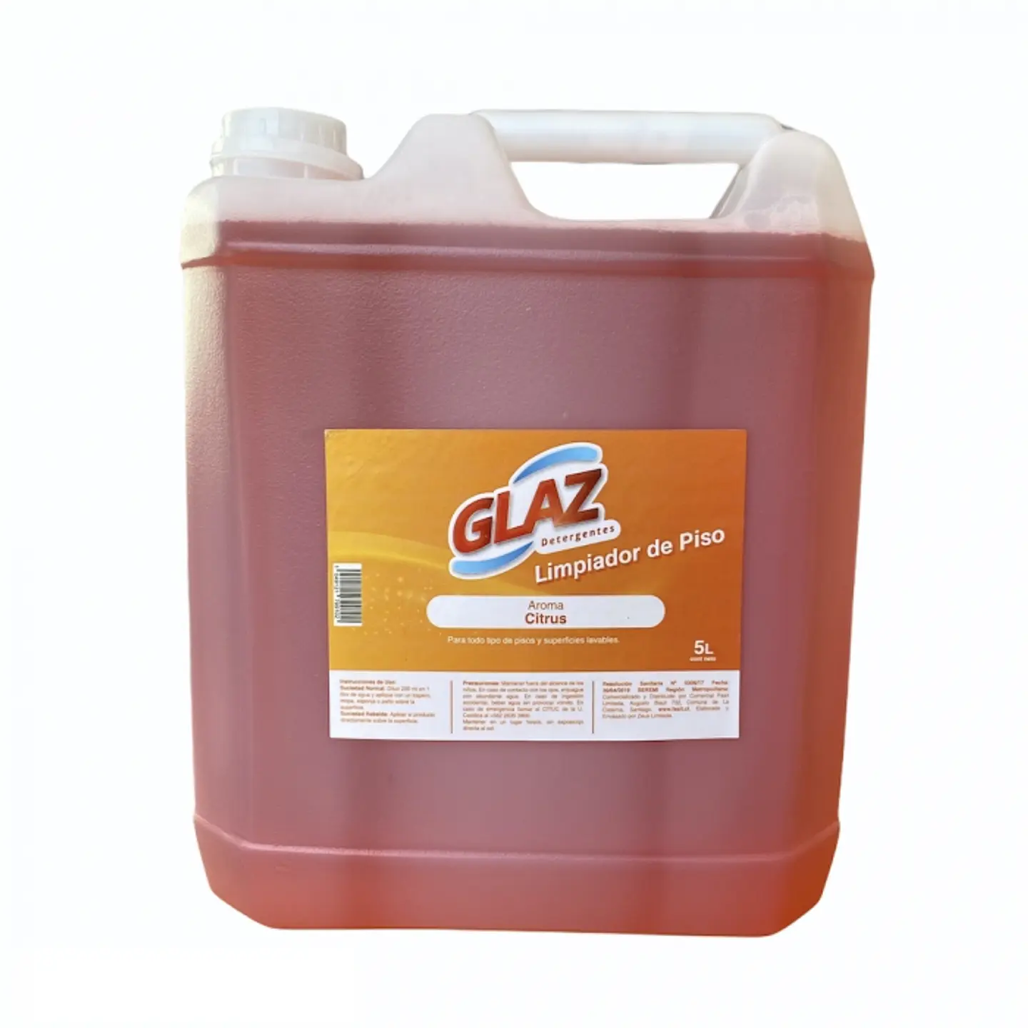 Limpiador de piso - citrus 5 LT -GLAZ 1