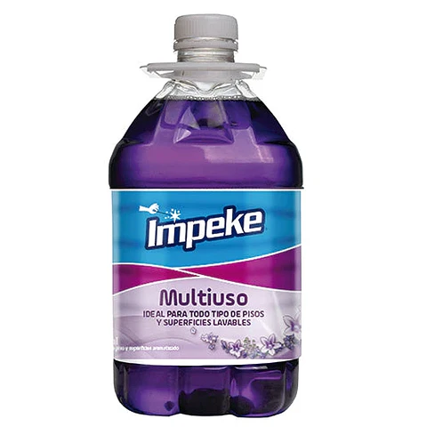 Limpiador de piso desinfectante - lavanda 4 LT -IMPEKE