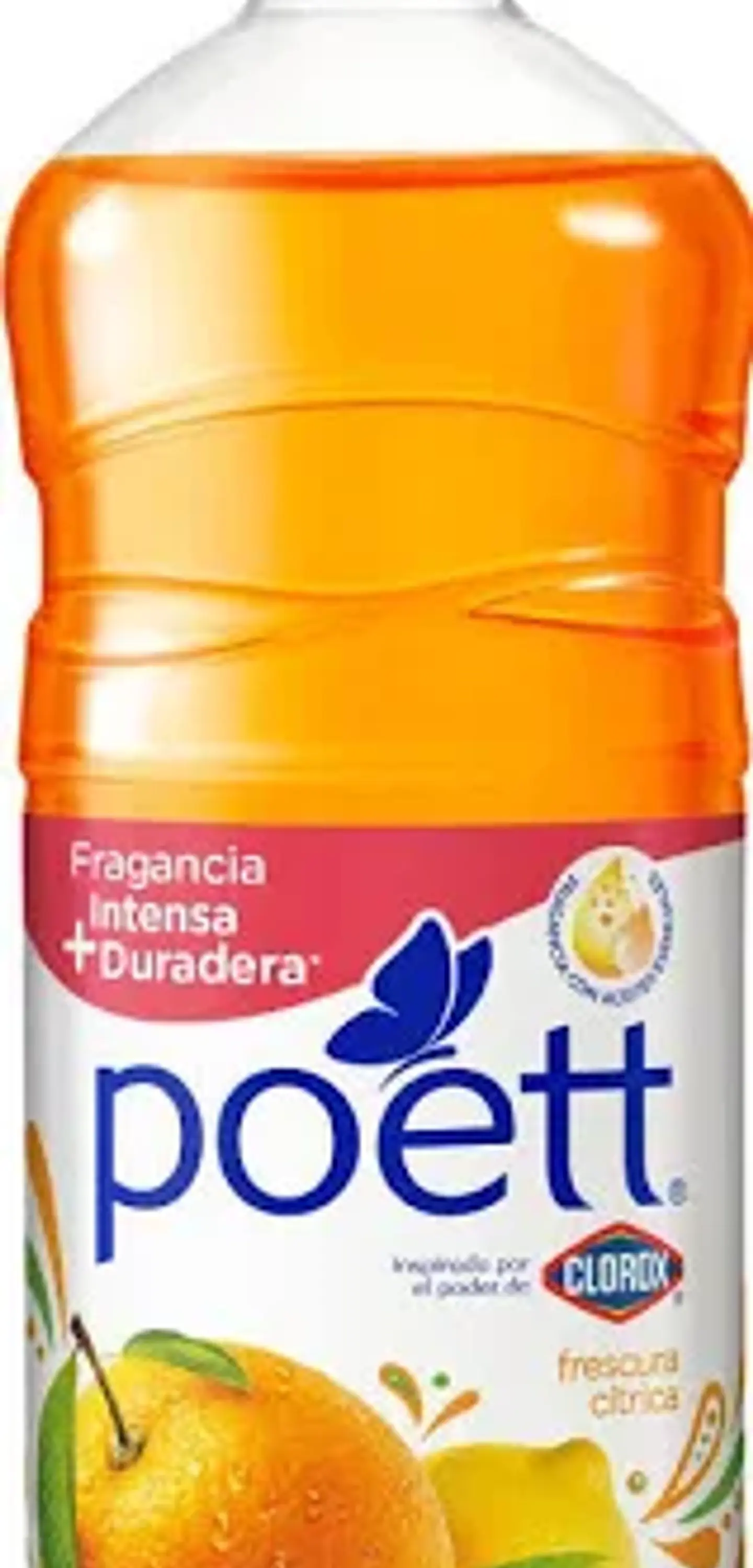 Limpiador de piso desinfectante - frescura cítrica 900 ML -POETT 1