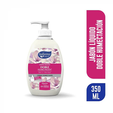 Jabón líquido - crema humectante 350 ML -BALLERINA