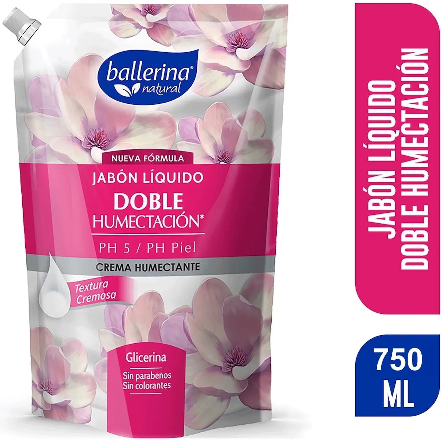 Jabón líquido - crema humectante 750 ML -BALLERINA 1