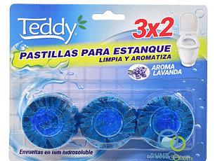 Pastilla para estanque paquete 3 unidades TEDDY
