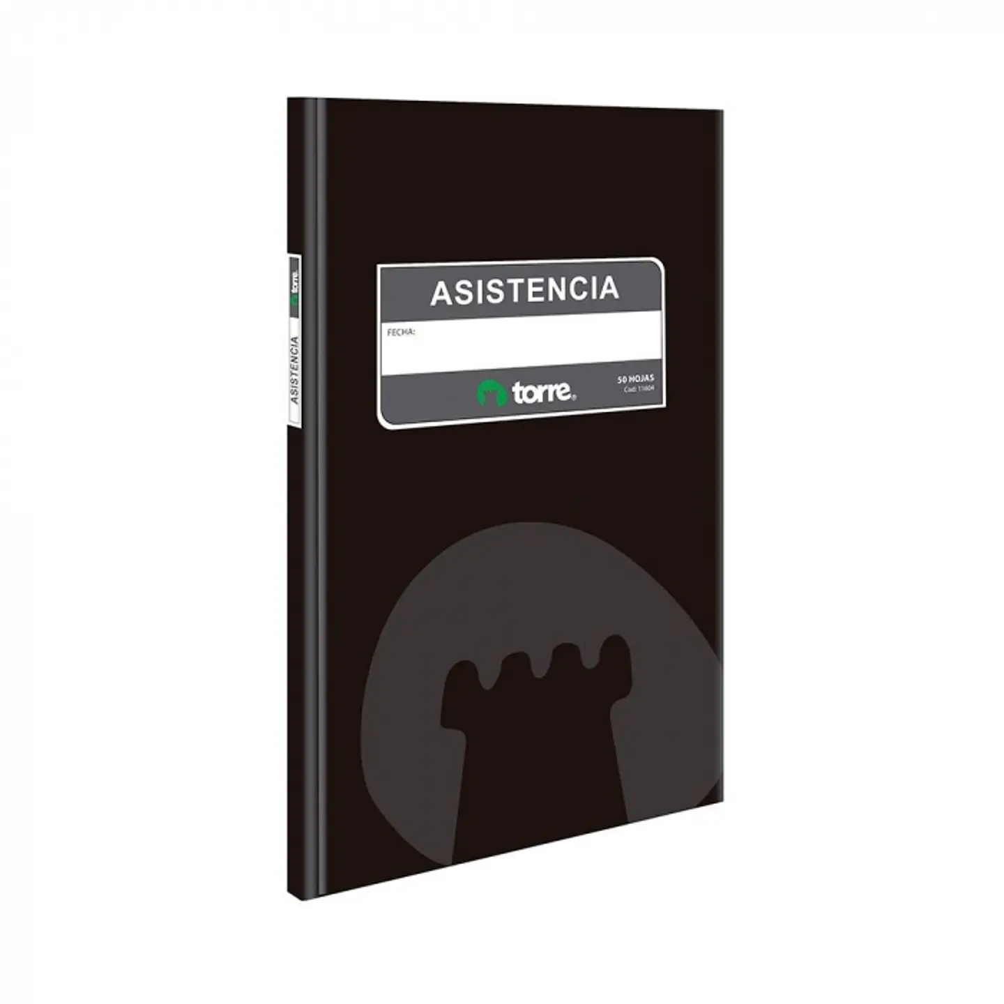 Libro de asistencia tapa dura 50 HJS -TORRE 1