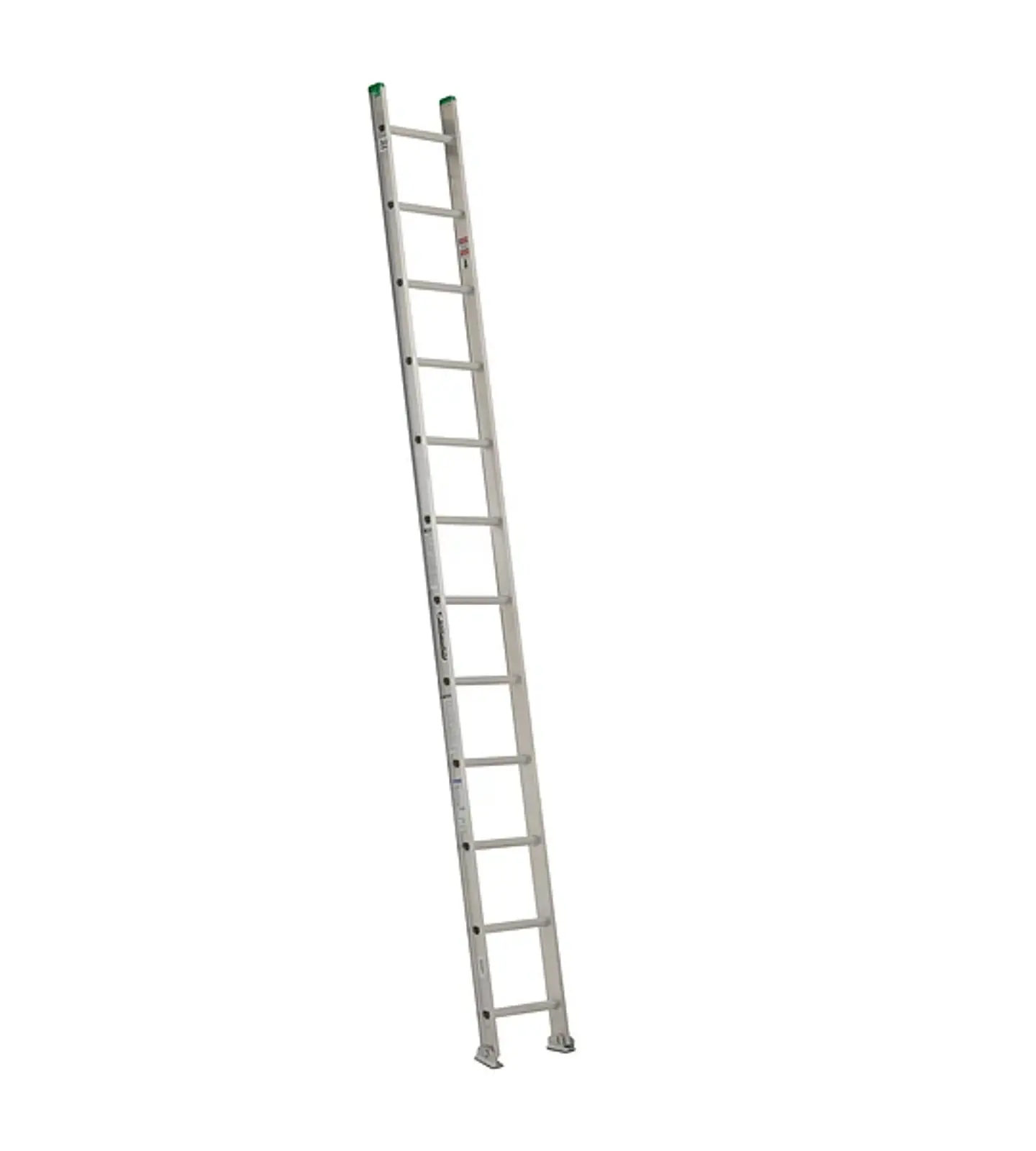 Escalera de aluminio recta 3.6 m 12 peldaños 1