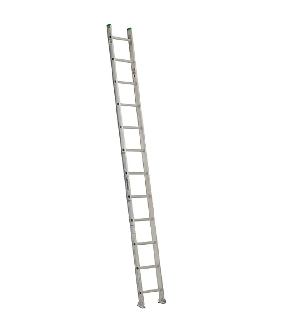 Escalera de aluminio recta 3.6 m 12 peldaños 1