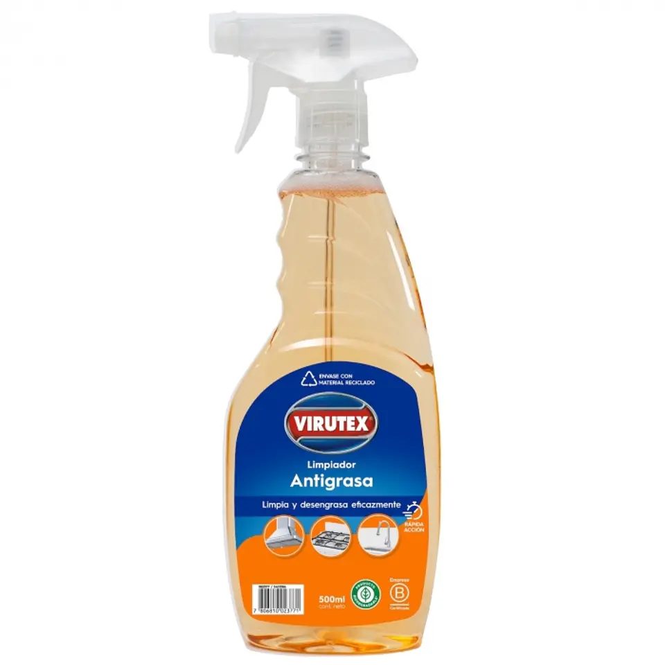 Desengrasante biodegradable - bambu 500 ML -VIRUTEX 1