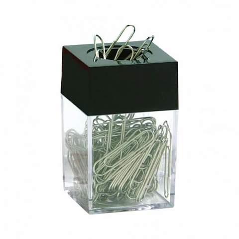 Porta clips magnético cuadrado NEGRO -ADIX