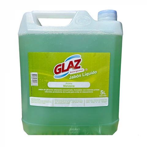 Jabón Líquido - Manzana Verde 5 LT Glaz