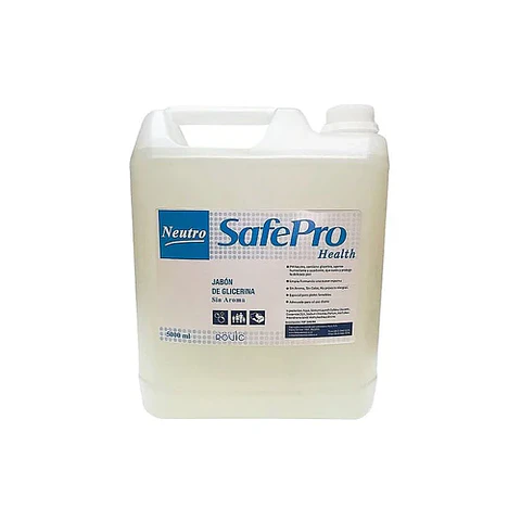 Jabón líquido neutro-  sin aroma 5 LT -SAFEPRO