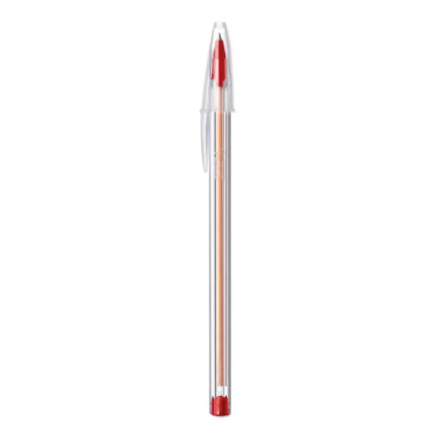 Lápiz pasta punta fina orange ROJO -BIC 1