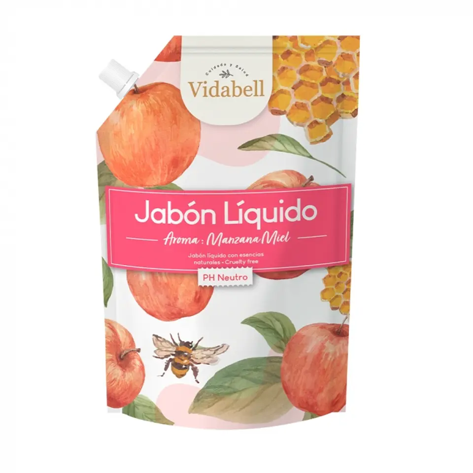 Jabón líquido - manzana y miel 750 ML -VIDABELL 1