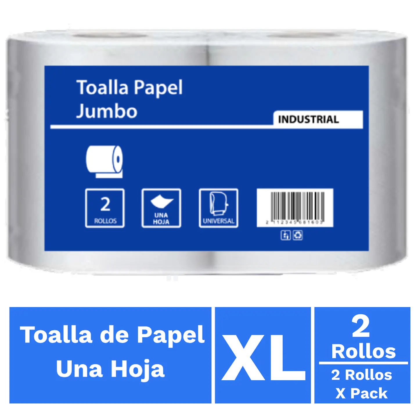 Toalla Jumbo XL 170 MT/ Para dispensador 1
