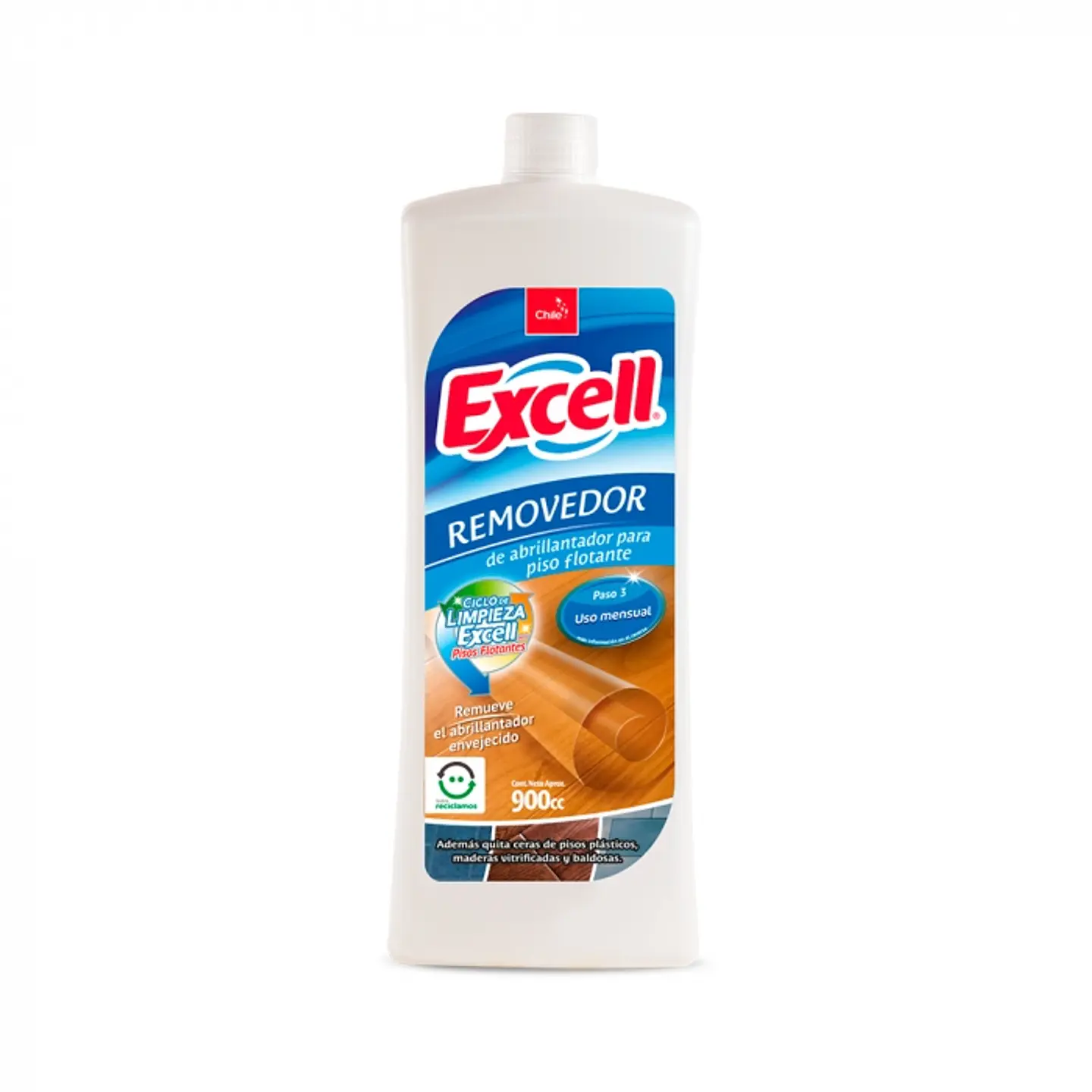 Removedor de abrillantador de piso flotante 900 ML -EXCELL 1