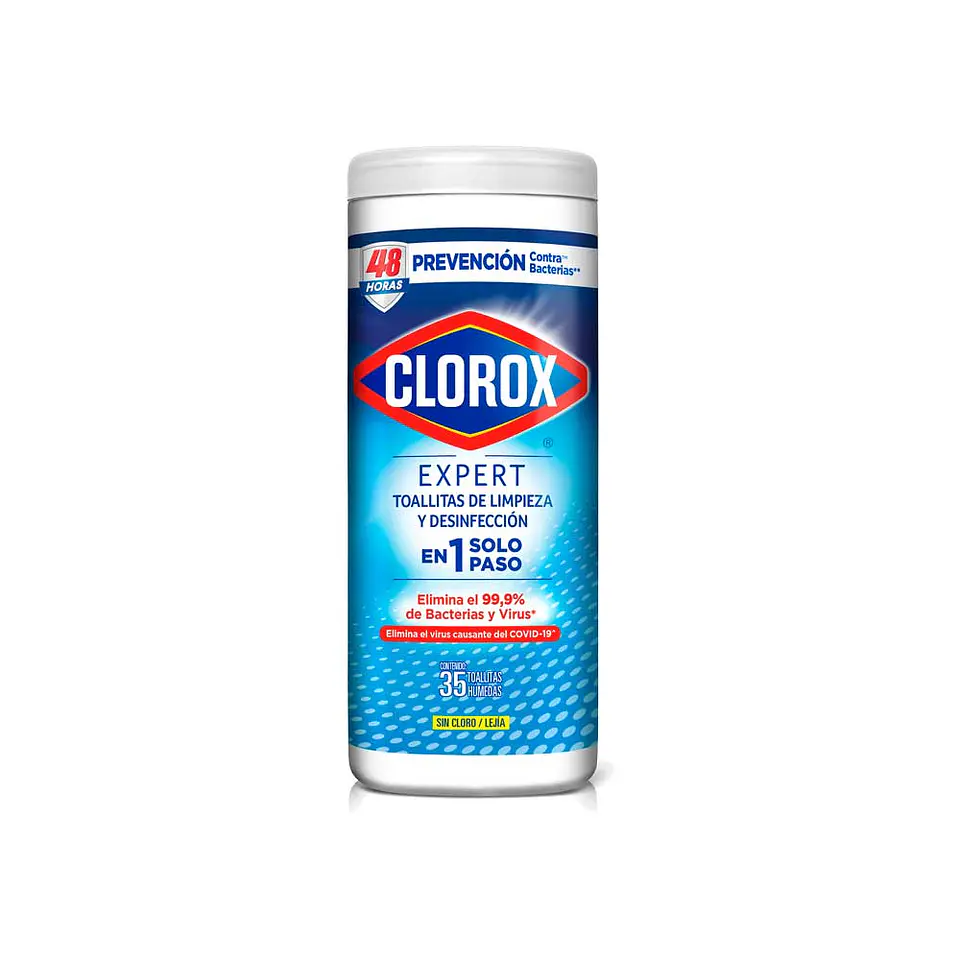 Toallita Desinfectante Clorox Canister 35un 1