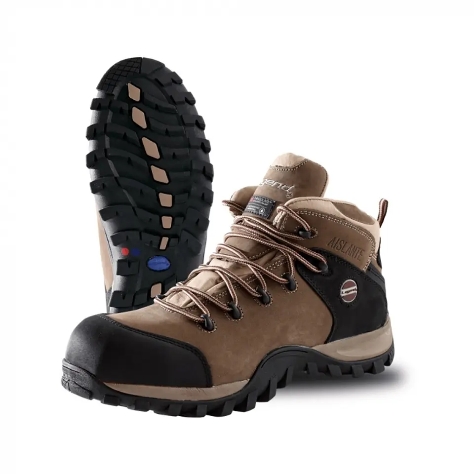 Zapato de Seguridad Legend LG-50 Ranco Café 1