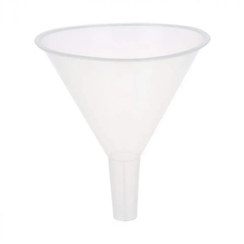 Embudo Plástico Blanco 12,5 CM 1