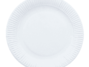 Platos de cartón blancos 17 cm 100 UND -GENÉRICO
