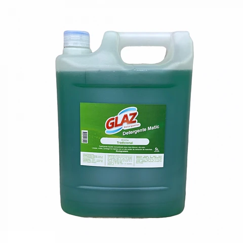 Detergente líquido ropa 5 LT -GLAZ