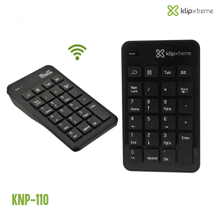 Teclado numérico Wireless bluetooth KNP-110  Klip Xtreme 1