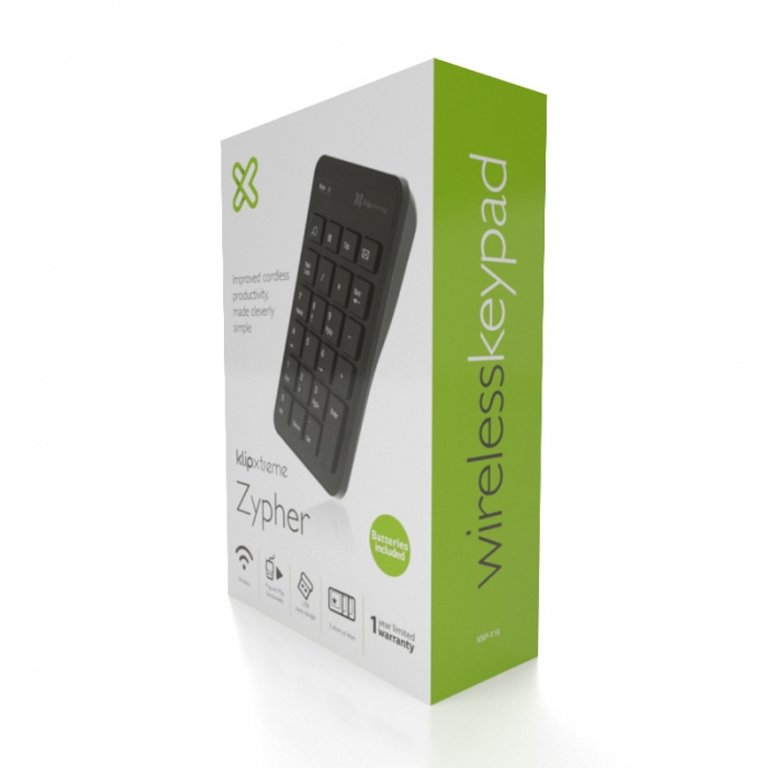Teclado numérico Wireless bluetooth KNP-110  Klip Xtreme 2